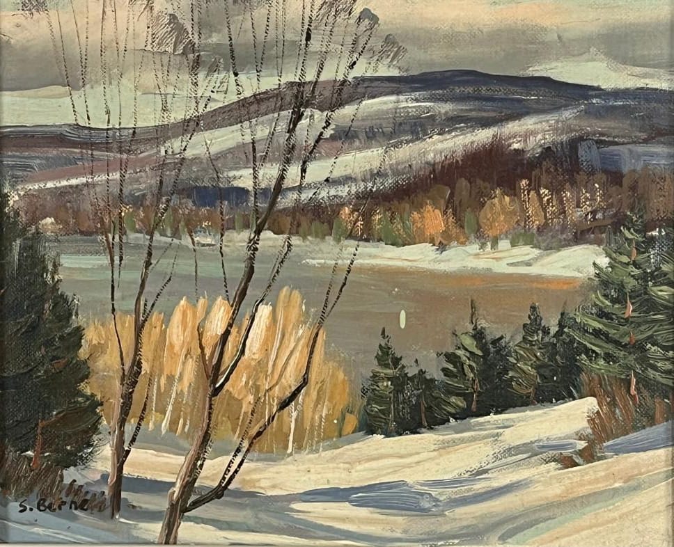 Untitled (Winter landscape)