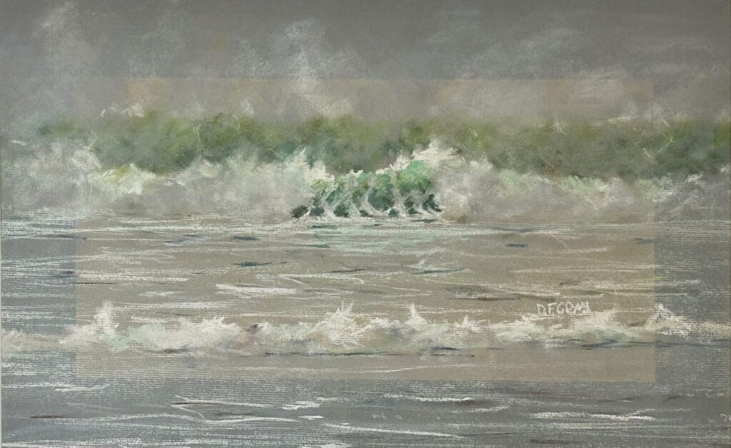 Untitled (Breaking waves)