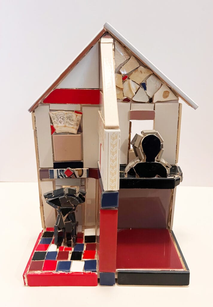 Woman on a Shelf