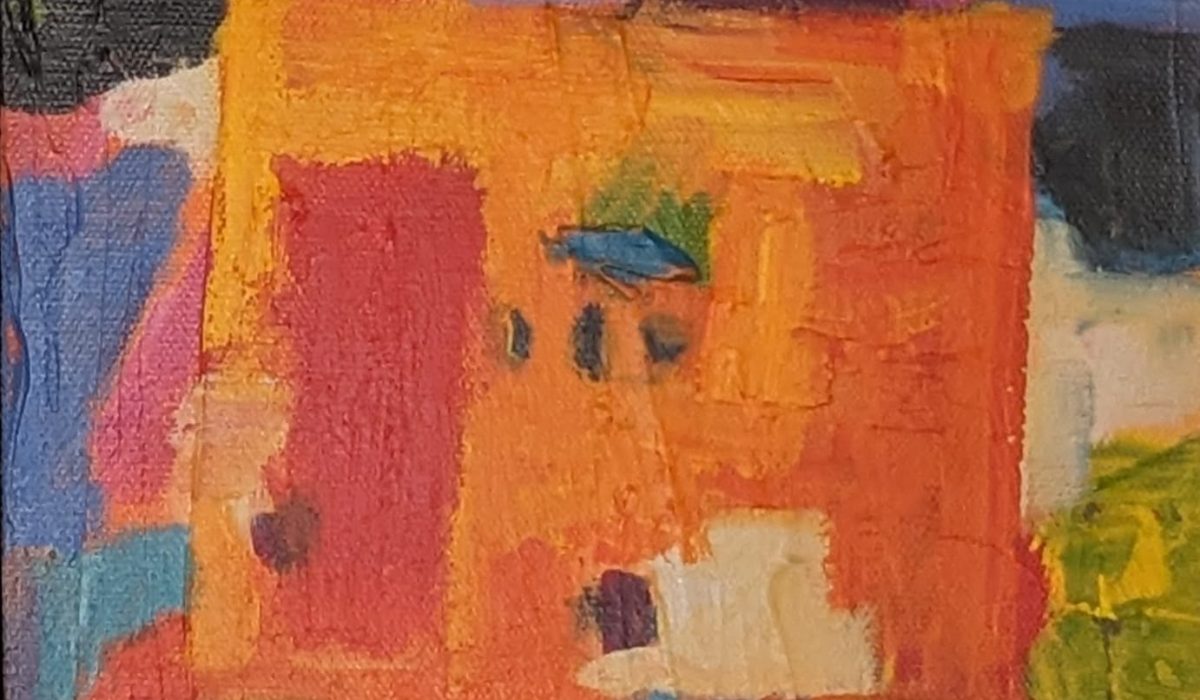 Evamy, Marion  Little Yellow House 7.5sq