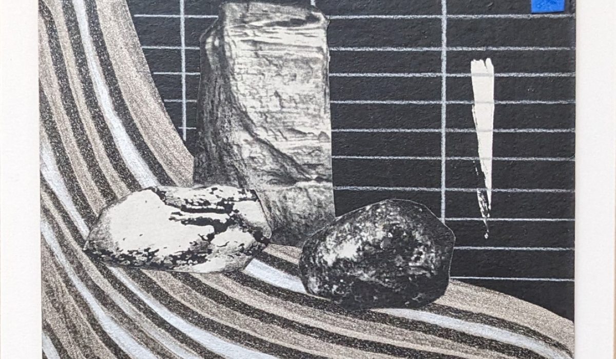 Granirer, Pnina Zen garden VI collage 1991 (Large)