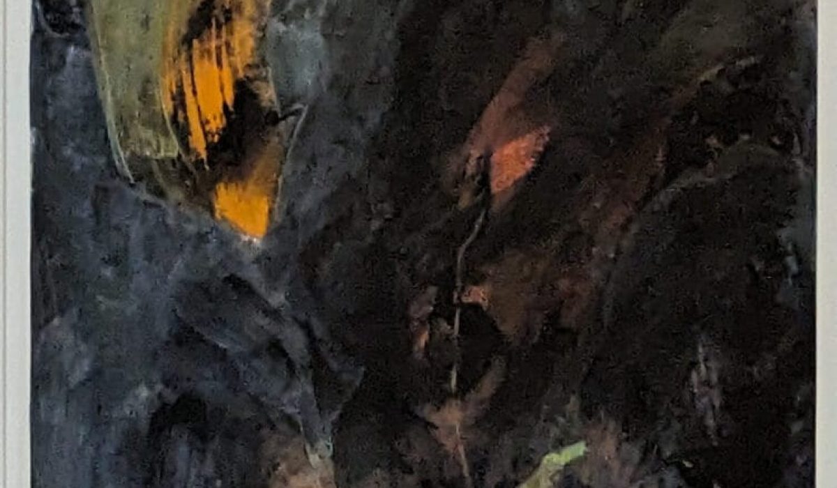 Sherry Grauer. Journey to the Old Star. Mixed media on paper. 1988.