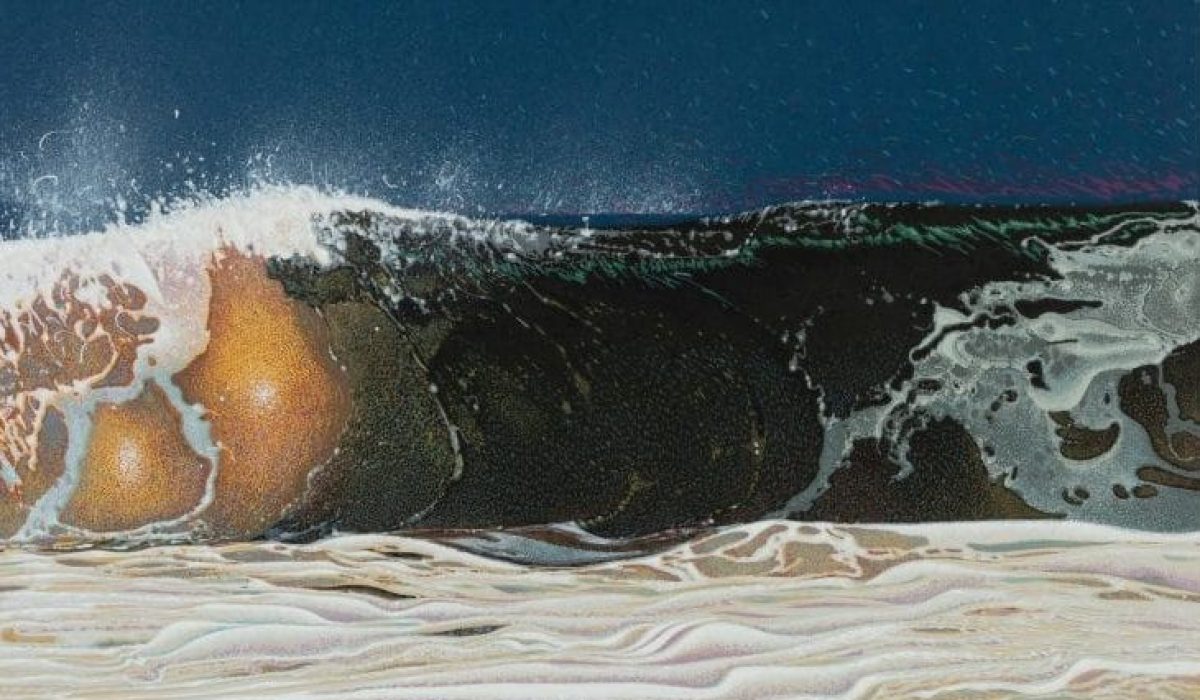 Ron Bolt. Soft at Porthmeor, The St. Ives Suite #4. Serigraph, 22/175. 1990.