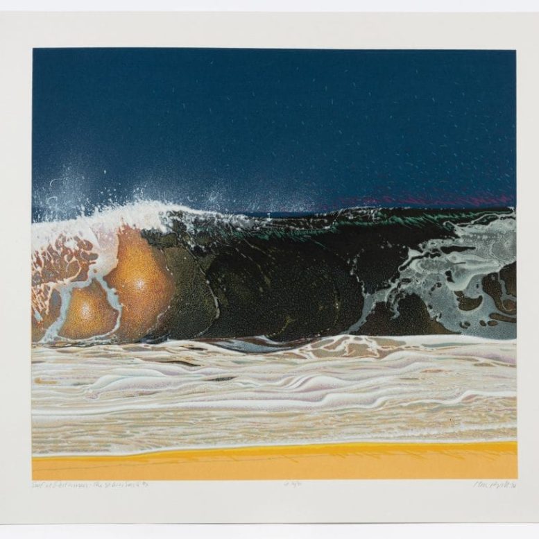 Ron Bolt. Soft at Porthmeor, The St. Ives Suite #4. Serigraph, 22/175. 1990.