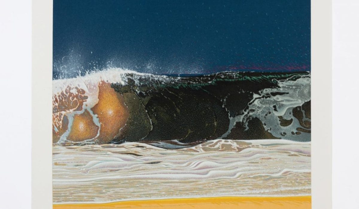 Ron Bolt. Soft at Porthmeor, The St. Ives Suite #4. Serigraph, 22/175. 1990.