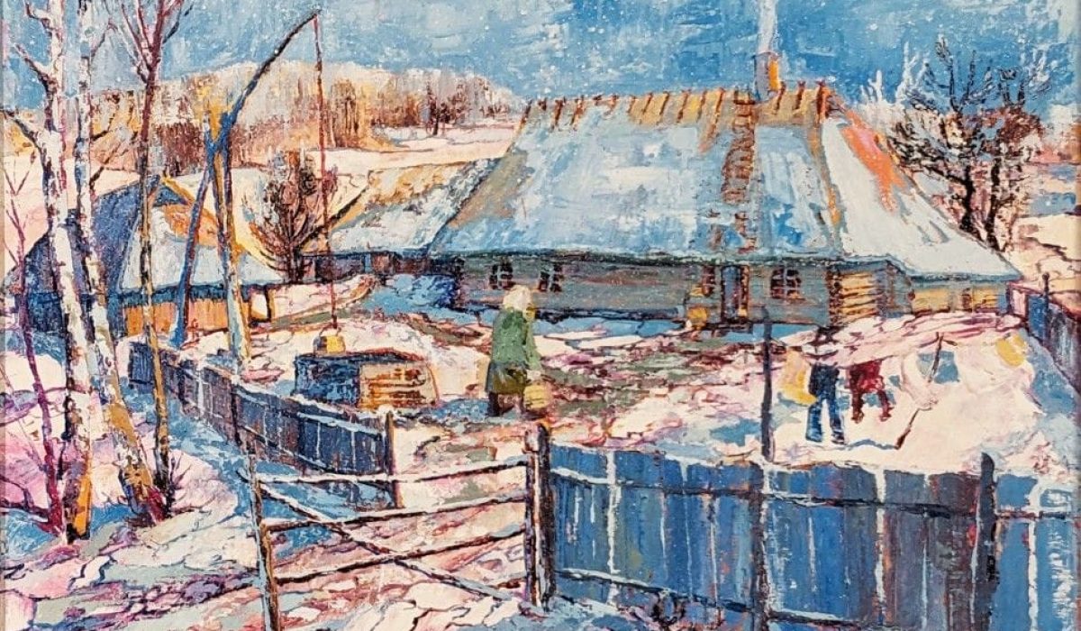 Felix Kalle. From the Well. Oil on canvas. 1996.