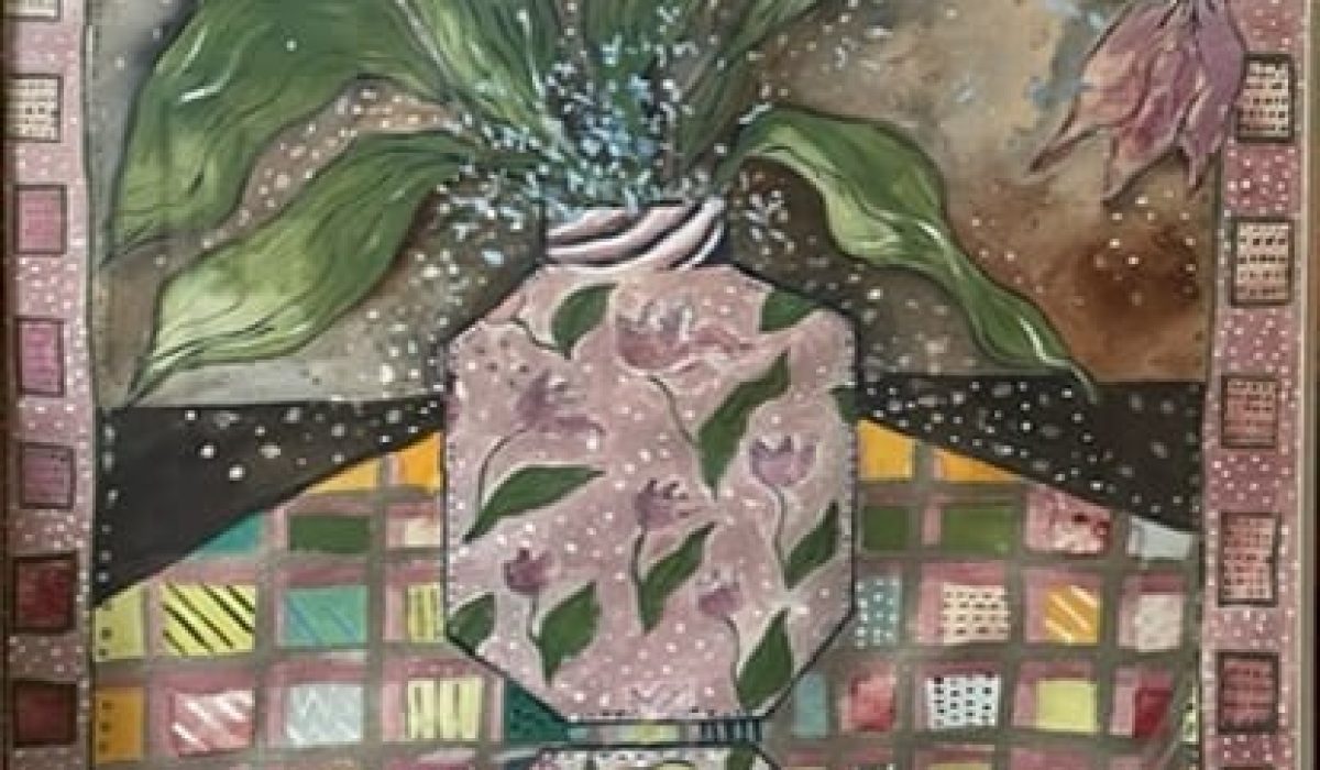 Roz Marshall. Untitled. Acrylic on paper. 1985.