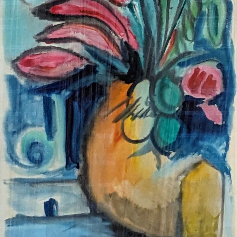 Peter Ochs. Untitled (Still Life, 11-09-83). Watercolour. 1983.