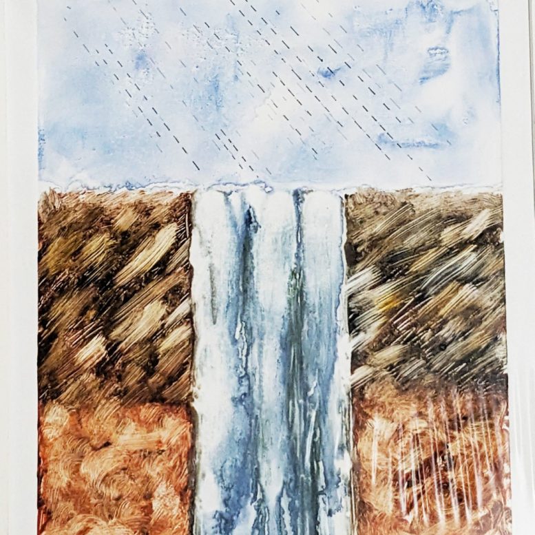 Joan Smith. Earth, Air, Fire and Water. Mixed media. No date.