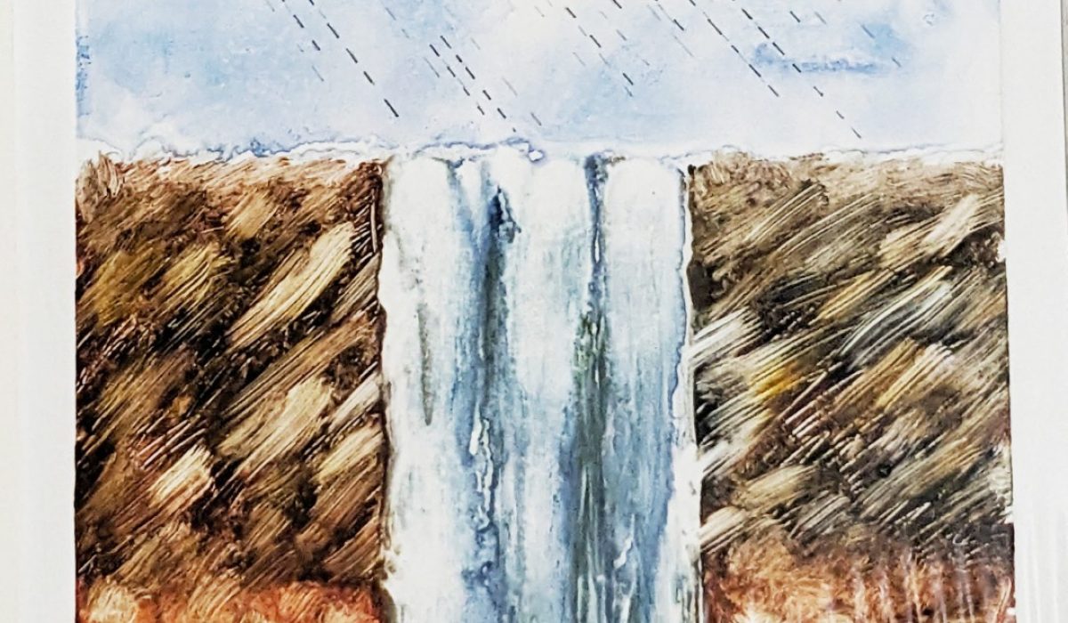 Smith, Joan Earth Air Fire n Water monoprint (Large)