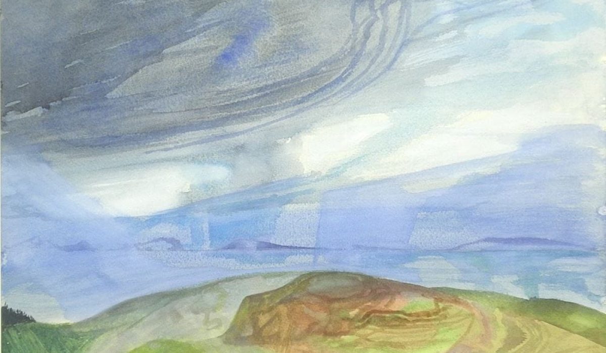 Michael Chase. Sky. Watercolour. 1986.