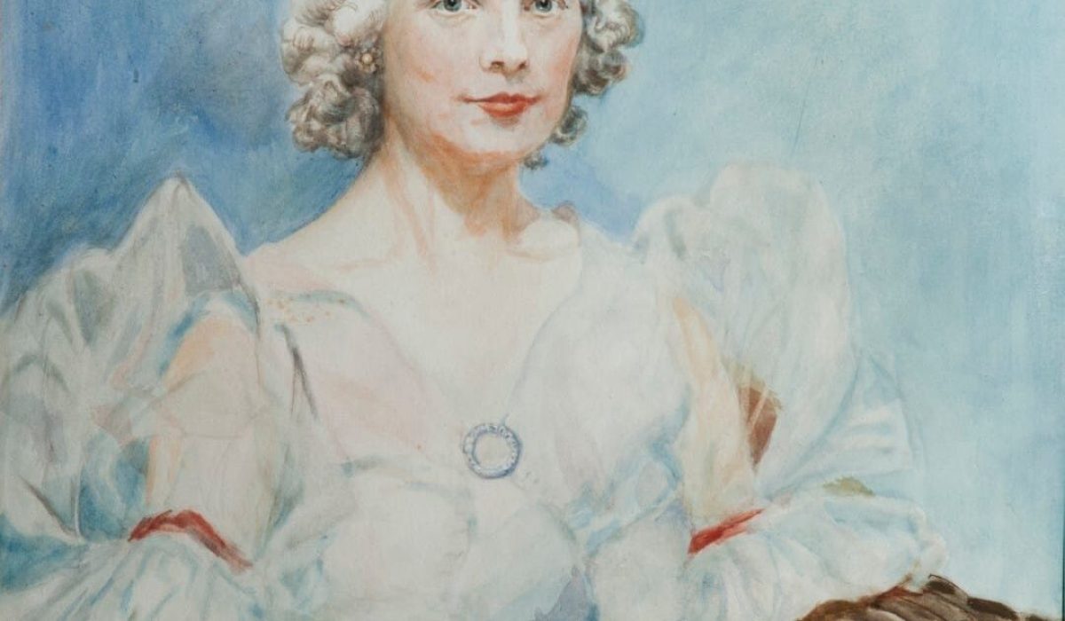 JHO Amess. Vera Sankey Hibb. Oil on canvas. 1941.