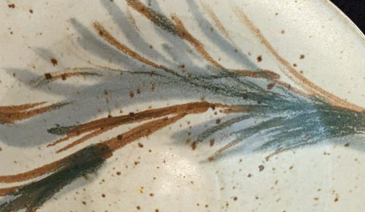 Spelehm pottery bowl
