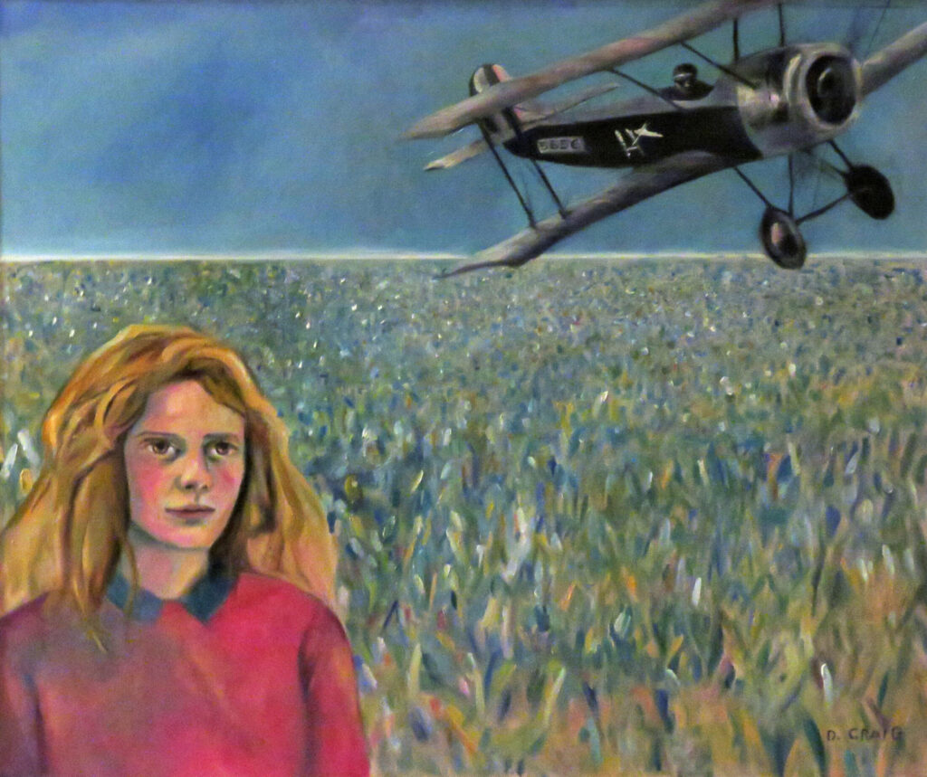 Woman in a field