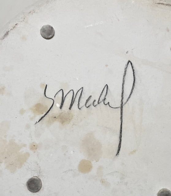 Gary Merkel signature on verso