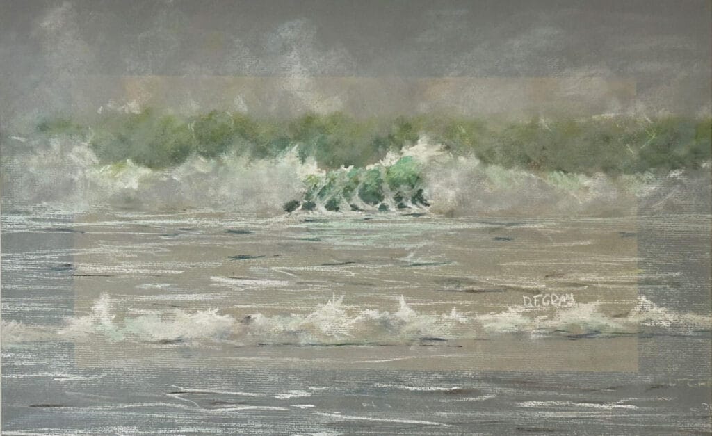 Untitled (Breaking waves)